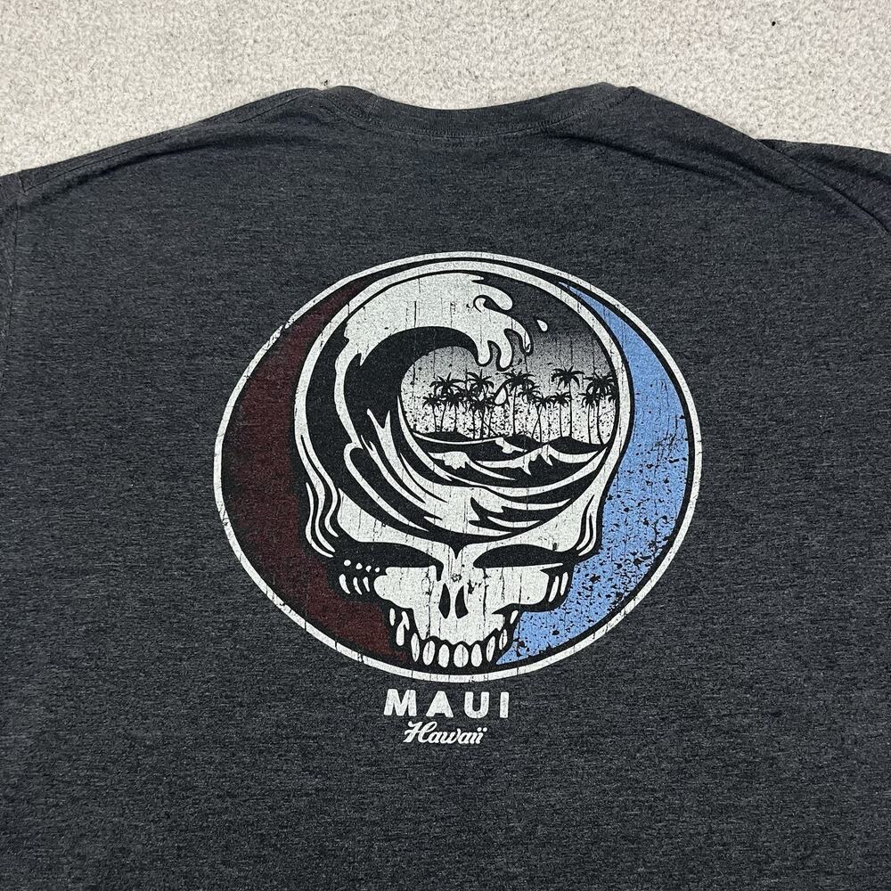 Grateful Dead Shirt Mens 2XL Skull Steal Your Face Tour Concert Hawaii Band - Picture 5 of 15